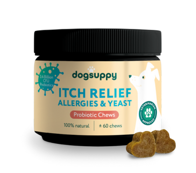 Itch Relief Probiotics Forte | 100% natural ingredients | 60 soft chews