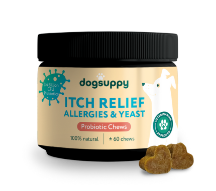 Itch Relief Probiotics Forte 🌿 100% natural 🫙 60 soft chews