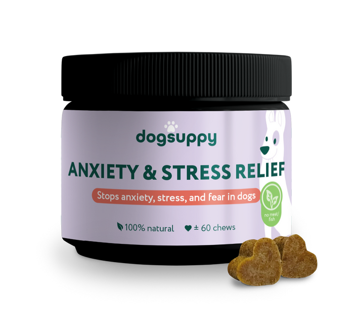 Anxiety & Stress Relief 🌿 100% natural 🫙 60 soft chews