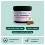 Anxiety & Stress Relief 🌿 100% natural 🫙 60 soft chews