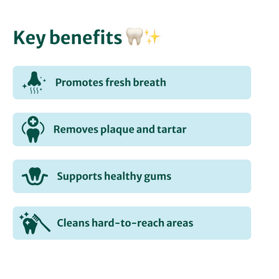 Clean Bite Dental Sticks | 100% natural | 5 sticks per pack
