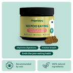 No Poo Eating 🌿 100% natural 🫙 60 soft chews
